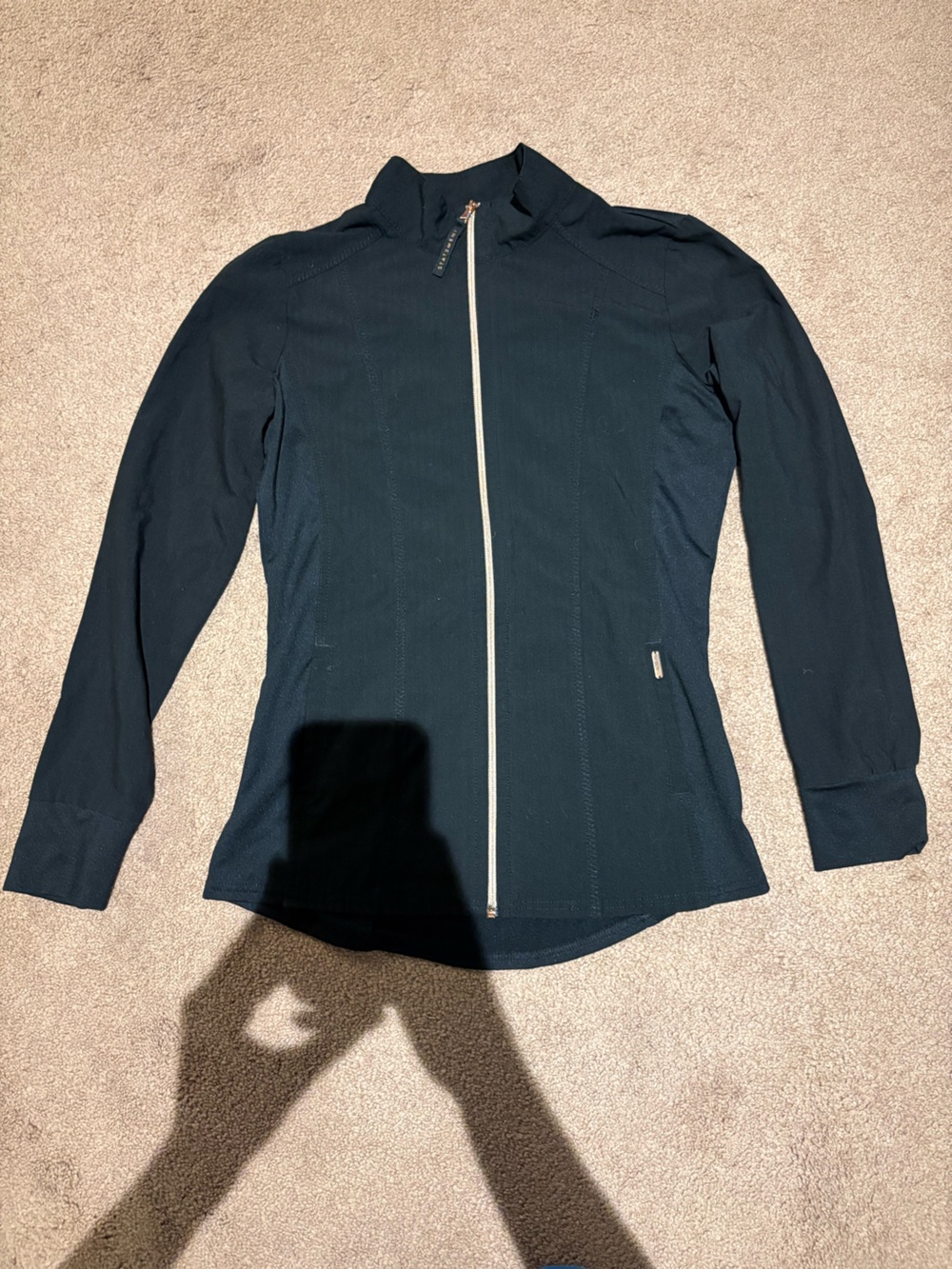 Cherokee black scrub jacket size xs